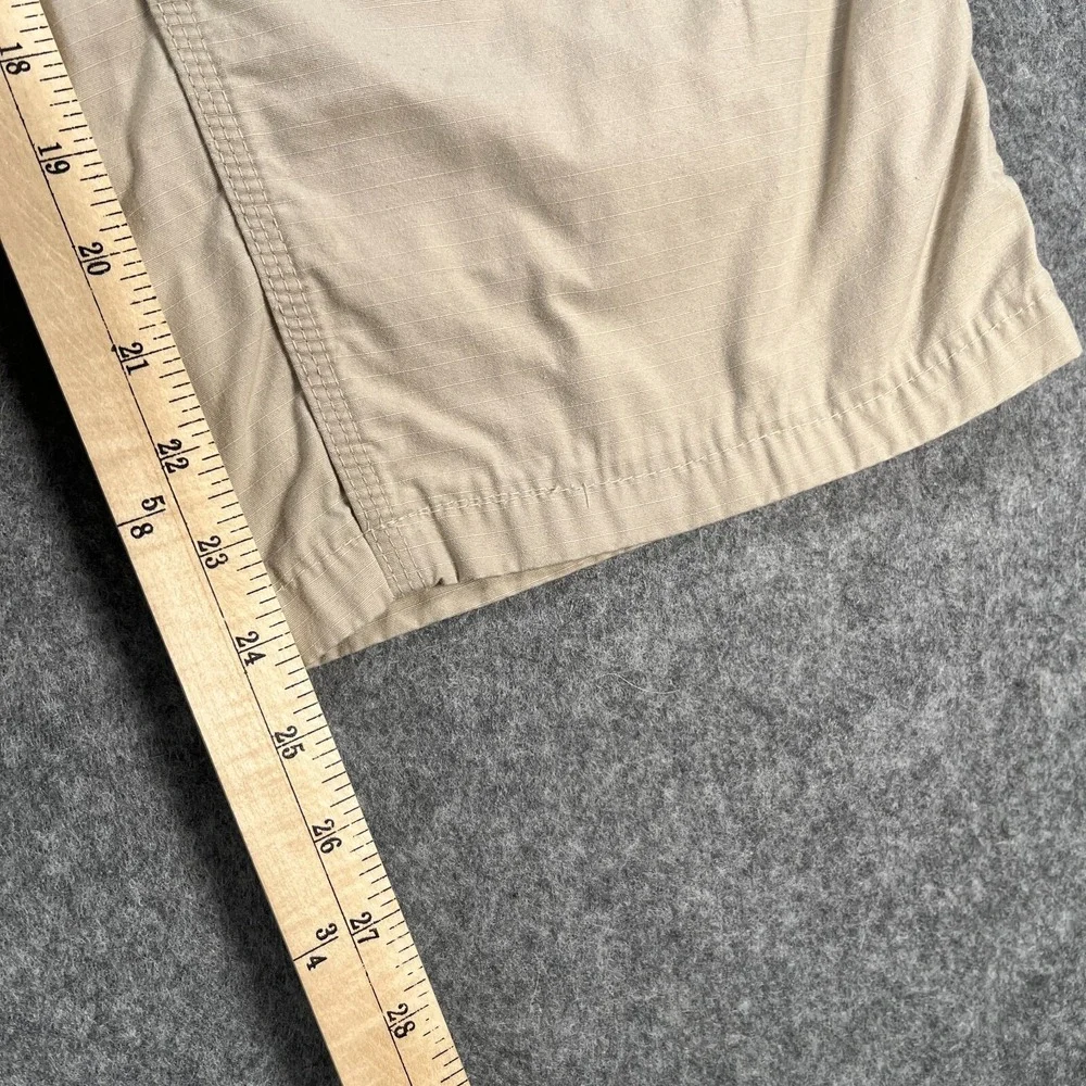 Carhartt Pants Men's 38x30 Dungaree Fit Beige Work‎ Pants Stretch